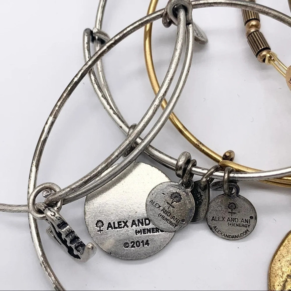 Alex and Ani Lot 16 Bracelets - Picture 9 of 9